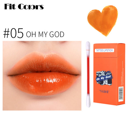 Cigarette Case Cotton Swab Lip Glaze Dyed Lip Liquid Disposable Non-Stick Cup Liquid Lipstick - V.I.P Digital Presence