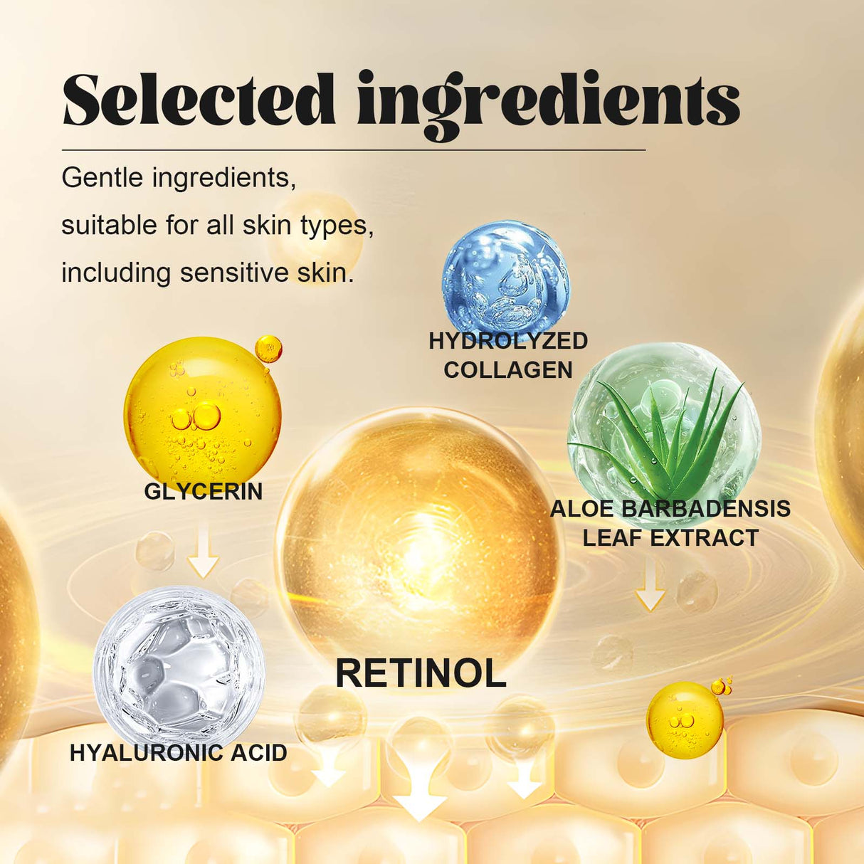 Retinol Eye Mask, Collagen Moisturizing Repair Aloe Vera Moisturizing And Firming Eye Mask - V.I.P Digital Presence