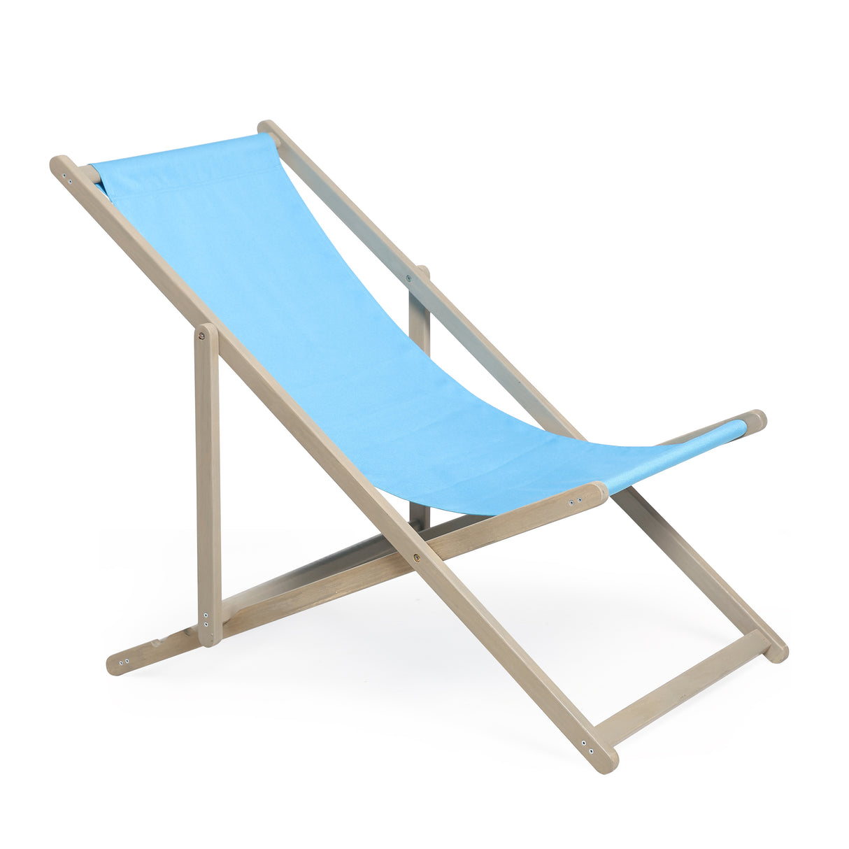 Juego de 2 sillas de playa plegables para patio, de madera, para exteriores, con altura ajustable en 3 niveles, reclinables y portátiles