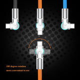 The New Rotary Type-C Data Cable Super Fast Charging Cable Is Applicable To Huawei Apple Xiaomi Android Mobile Phone Charging Cable