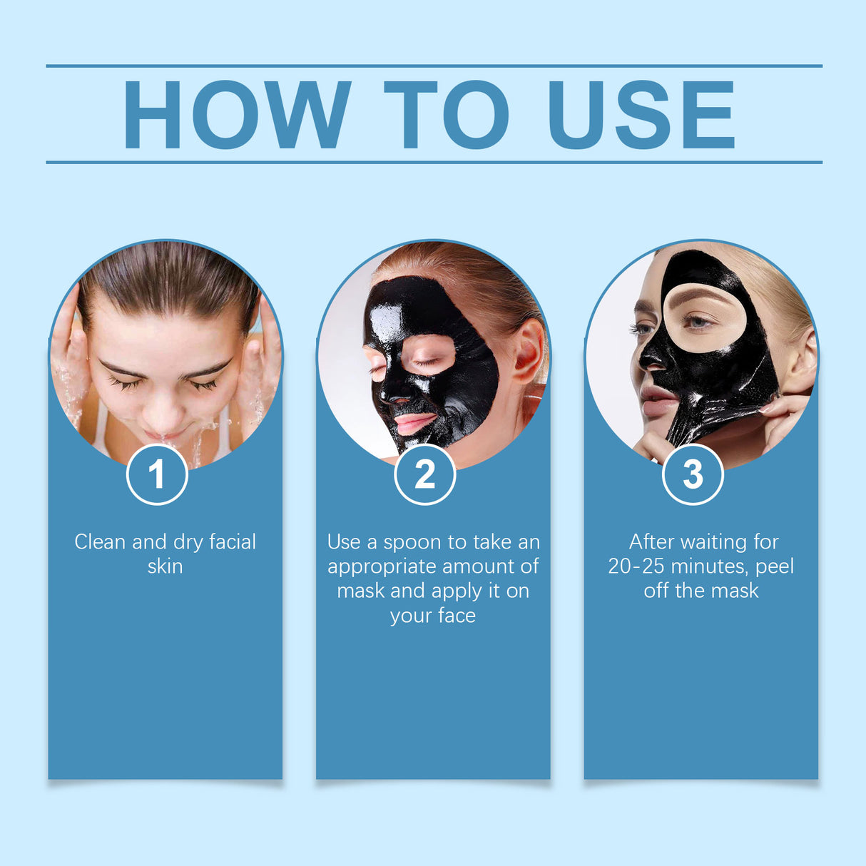 Bamboo Charcoal Cleansing Mask Gently Cleanses Skin, Horny Blackheads, Moisturizes, Tender And Brightening Mud Mask - V.I.P Digital Presence