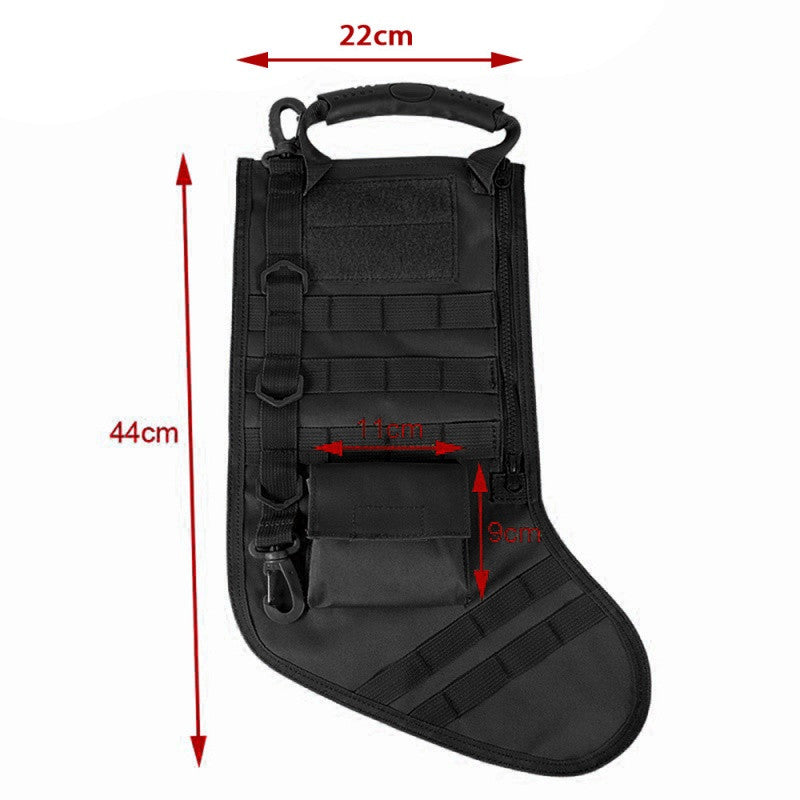 Tactical Christmas Stockings Military Storage Bag Christmas Stockings Hanging Decorations Outdoor Sports Multi-Functional Portable Bag - V.I.P Digital Presence