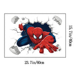 3D Avengers Fist Wall Stickers Self Adhesive Wholesale Green Giant Living Room Bedroom Creative Background Wall PVC Decoration - V.I.P Digital Presence