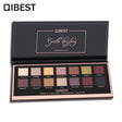 QIBEST 14 Color Eyeshadow Palette Matte Eyeshadow Low Key Luxury Velvet Glossy Eyeshadow Palette - V.I.P Digital Presence