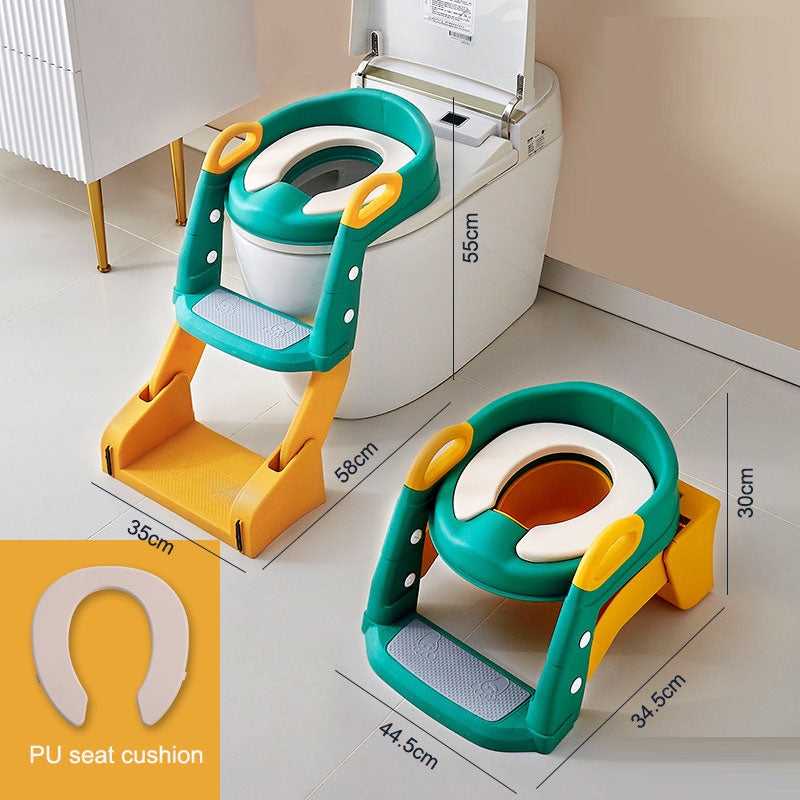Inodoro infantil inodoro multifuncional para niños y niñas, soporte auxiliar para inodoro, anillo para asiento de inodoro de paso para bebé