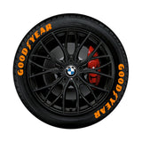 【 Font Set 】 Car Tire Stickers Tire Letter Stickers English Letter 3D Stereoscopic Stickers - V.I.P Digital Presence