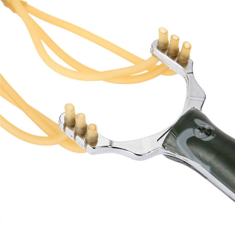 Slingshot Shooting Hunting Slingshot Three Card Six-strand Stainless Steel Slingshot - V.I.P Digital Presence