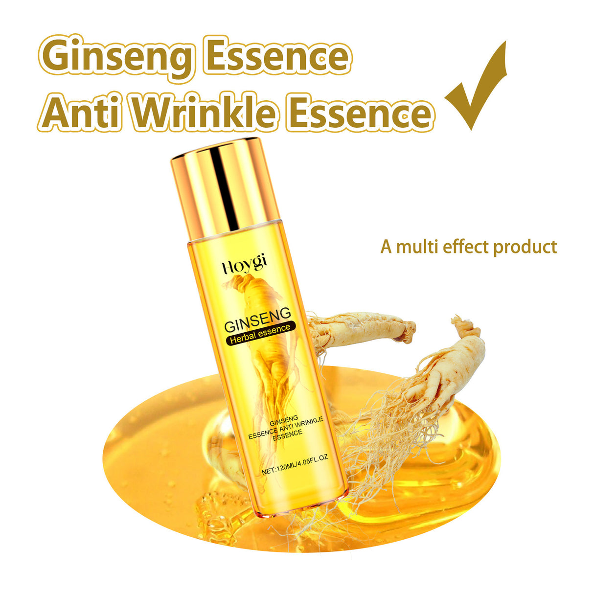 Ginseng Essence Anti Wrinkle Essence, Repairing Facial Fine Lines Improve Dark Heavy Moist Tight Anti-Wrinkle Cream - V.I.P Digital Presence
