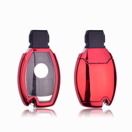 Hight quality PC+TPU key case cover Key case protective shell holder for Mercedes benz A B R G Class GLK GLA w204 W251 W463 W176 - V.I.P Digital Presence