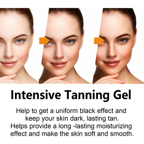 Intensive Tanning Gel, Beach Tanning Wheat Tan Is Light And Non-Greasy - V.I.P Digital Presence