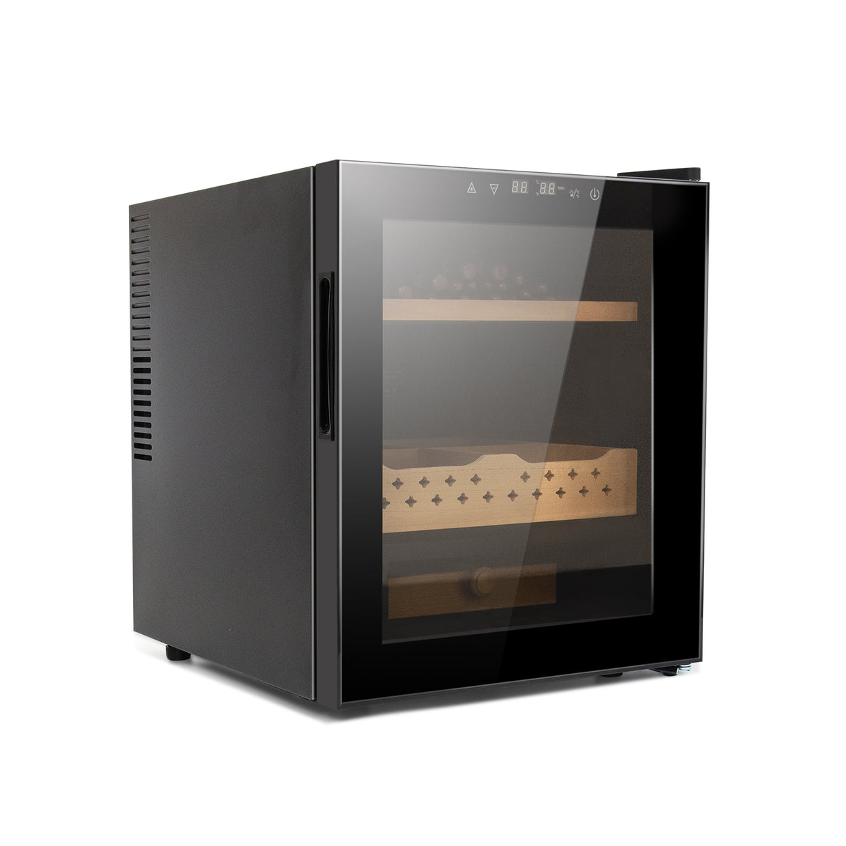 50L Cigar Humidors with 3-IN-1 Cooling, Heating & Humidity Control, 250 Counts Capacity Cigar Humidor Humidifiers with Constant Temperature Controller