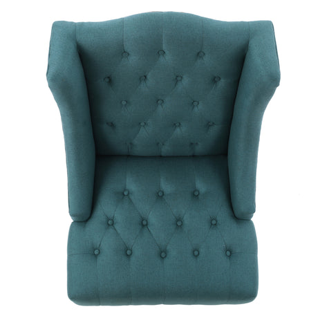 Upholstered Wingback Chair - V.I.P Digital Presence
