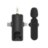 3 In 1 Wireless Lavalier Microphone Plug And Play Intelligent Noise Reduction Mini Mic For iPhone Android Live Broadcast - V.I.P Digital Presence