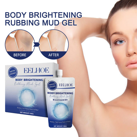 Body Whitening Scrub, Deep Body Cleansing Treatment Gently Exfoliates Dead Skin Whitening Skin - V.I.P Digital Presence