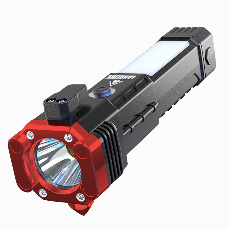 Multifunctional Safety Hammer Outdoor Auto Repair Work Light Charging Treasure Emergency Broken Window Escape Car Glare Flashlight - V.I.P Digital Presence