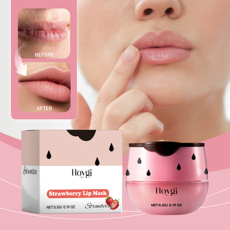 Strawberry Lip Mask, Lighten Lip Lines And Gently Moisturize Lips, Remove Dead Skin And Moisturize Lips - V.I.P Digital Presence