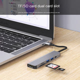 USB C Six in One Expansion Dock Notebook Multifunctional Converter - V.I.P Digital Presence