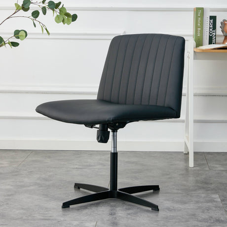 Black High Grade Pu Material. Home Computer Chair Office Chair Adjustable 360 ° Swivel Cushion Chair - V.I.P Digital Presence