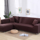 Solid color sofa cover, elastic tight package, full cover, fabric sofa cover, sofa cushion, sofa cover