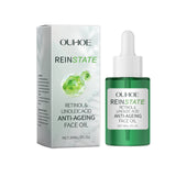 Retinol Essence Oil, Repair Facial Acne Skin Nourishing Elastic Hydrating Moisturizing Skin Care Essence