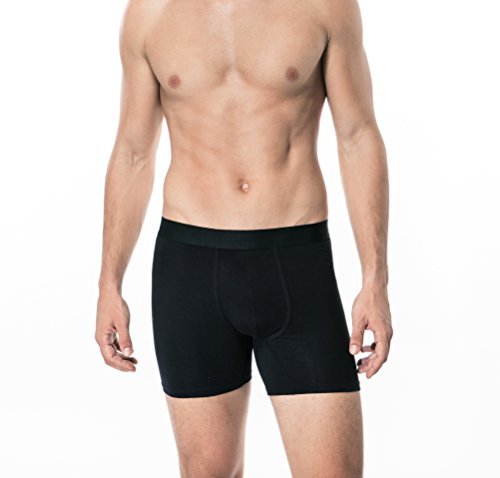 2 Pcs Boxer Brief L Black A387-003 - V.I.P Digital Presence