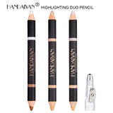 HANDAIYAN Double Head Eyebrow Dual Purpose Pen Eyebrow Bone Raised Bright Bottom High Gloss Face Brightening Concealer Pen - V.I.P Digital Presence