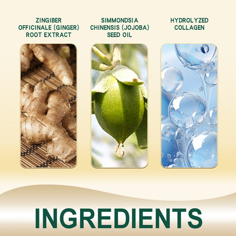 Ginger Hair Ointment, Care For Hair Follicles, Strengthen Hair, Moisturize Hair, Prevent Hair Breakage And Dense Hair Care Cream - V.I.P Digital Presence