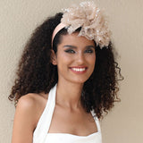 Fashionable fish scale cloud fabric large bow hairband - V.I.P Digital Presence