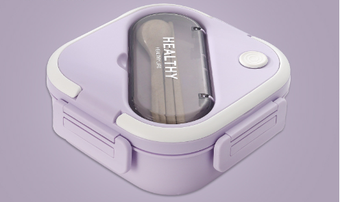 Japanese style simple sealed square single layer compartment lunch box - V.I.P Digital Presence