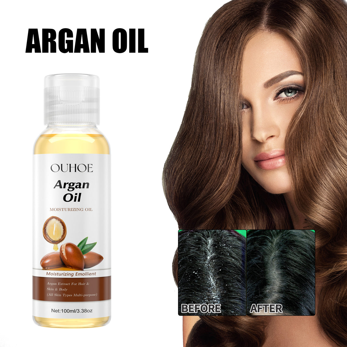 Argan Oil Moisturizes And Tightens Skin, Strengthens Hair, Strengthens Hair, Softens Hair Care Multi-Effect Essential Oil - V.I.P Digital Presence