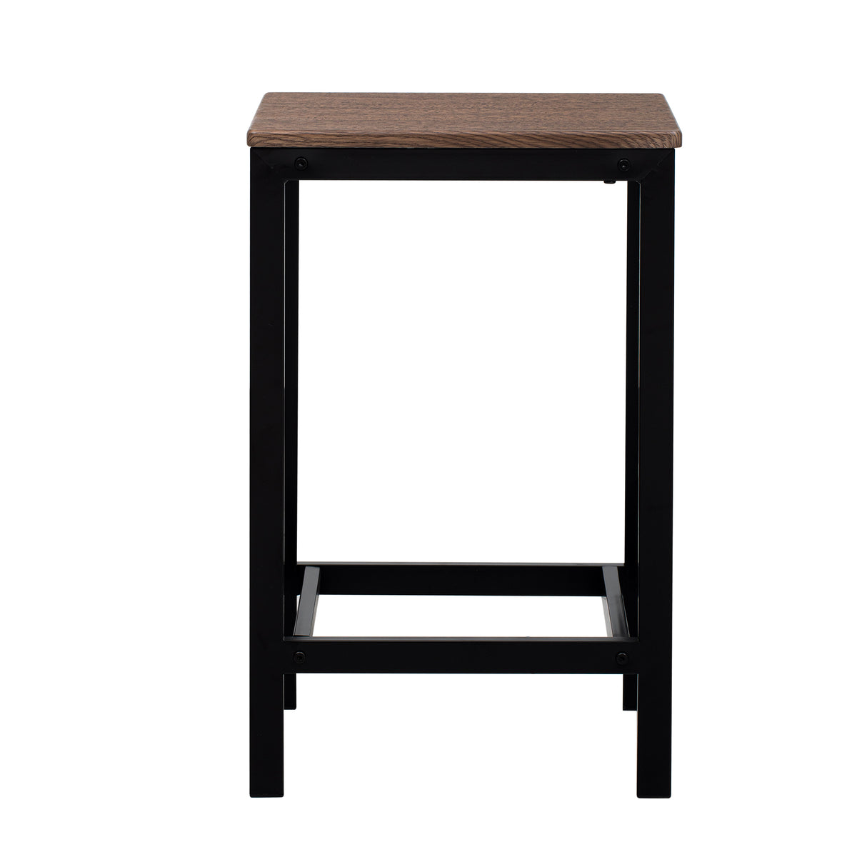 TREXM 5-piece compact bar table with table and stool - modern industrial design (dark brown) - V.I.P Digital Presence