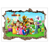 Mario Stickers Super Mario Stickers Children's Room Cartoon Self Adhesive Waterproof Wall Stickers - V.I.P Digital Presence