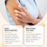 Lemon Turmeric Acid Soap Cold Wash Bath Gentle Cleansing Skin Care Facial Body Universal