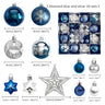 Christmas decoration 6cm electroplated ball plastic ball special-shaped painted Christmas ball gift Christmas tree pendant - V.I.P Digital Presence