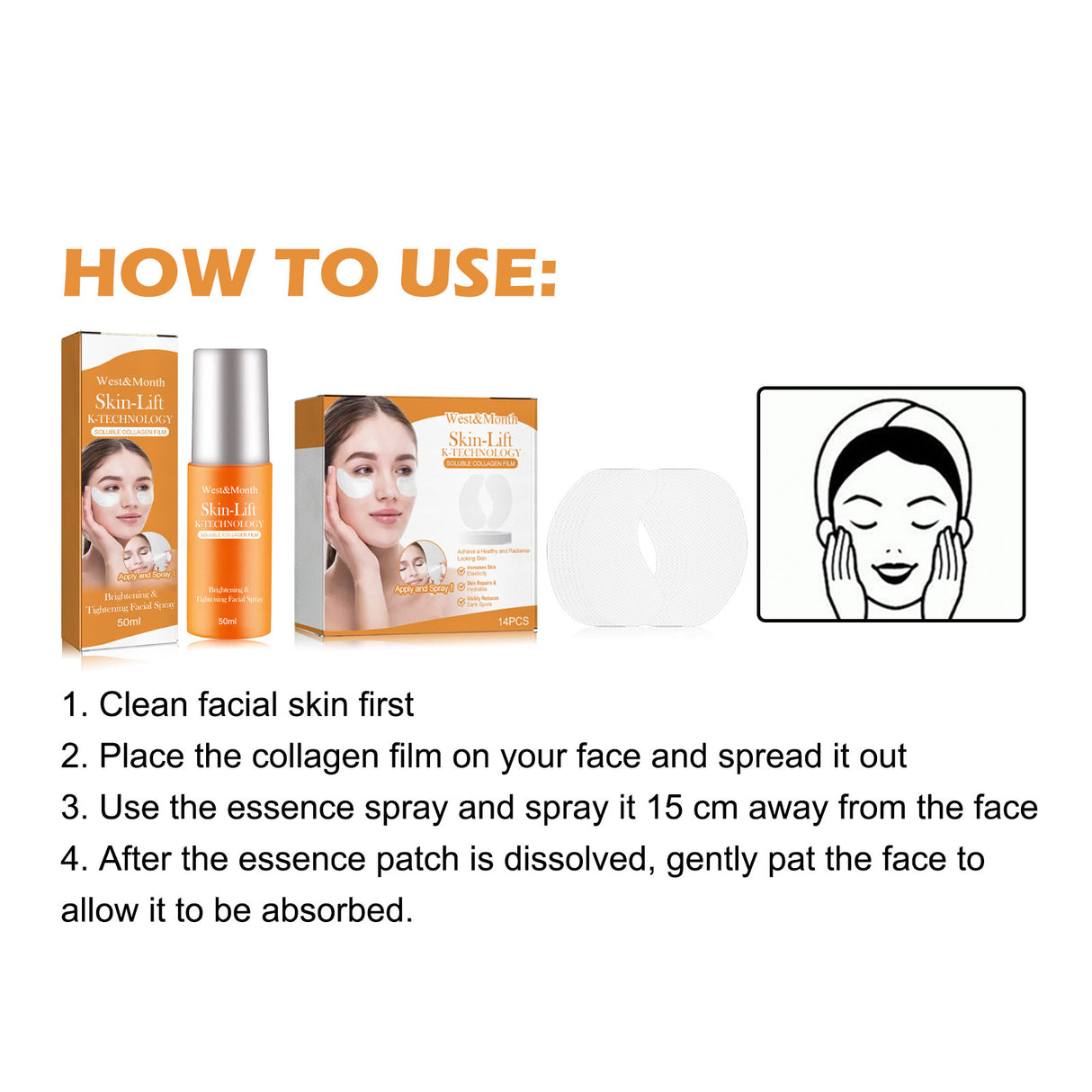 Collagen Eye Mask Spray, Anti-Aging Recombination Anti-Wrinkle Hydrating Anti-Aging Spray - V.I.P Digital Presence