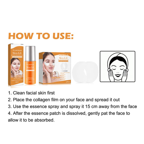 Collagen Eye Mask Spray, Anti-Aging Recombination Anti-Wrinkle Hydrating Anti-Aging Spray - V.I.P Digital Presence