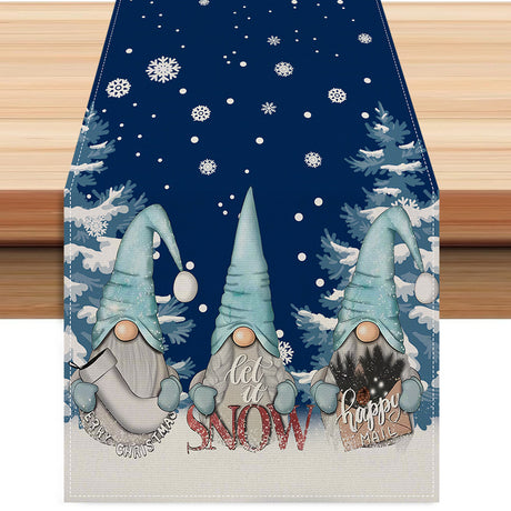 Dwarf Christmas Table Flag Living Room Festival Tablecloth Home Cabinet Decoration Tablecloth Mat Tea Flag - V.I.P Digital Presence