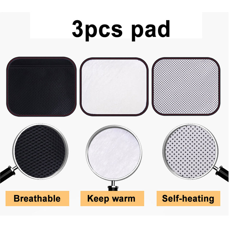 Orthopedic Tourmaline Self-heating Magnetic Steel Bone Waist Widen Belt Men Women Lumbar Support Back Brace Belt With 3pcs Pad - V.I.P Digital Presence