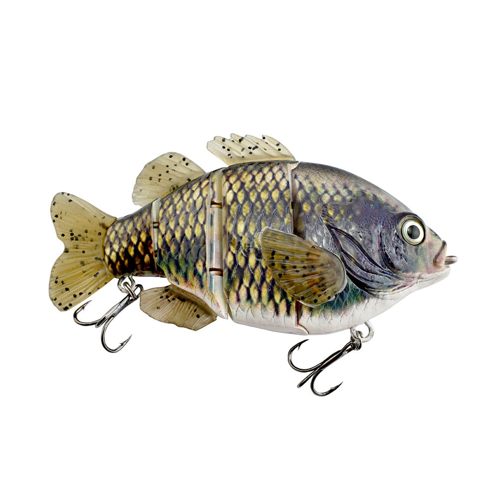 PVC Soft Tail Sub Bait 4-Section Tilapia Sub Multi Section Artificial Bait Freshwater Sub Bait - V.I.P Digital Presence