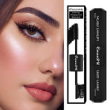 Mascara CmaaDu Large capacity 20ml ultra black double head mascara silicone brush head - V.I.P Digital Presence