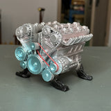8 - Cylinder Resin Simulation Car Engine Model Kit. A Full - Metal DIY Assembly Toy for Car Enthusiasts - V.I.P Digital Presence