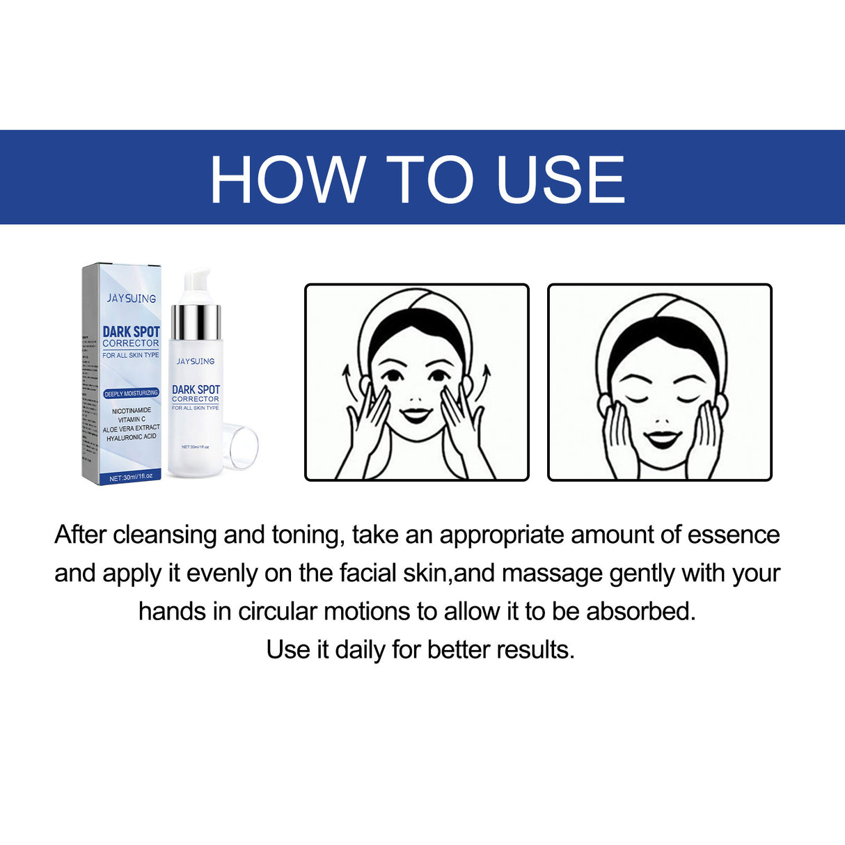 Face Repair Serum, Lightens Spots, Improves Skin Tone, Brightens Skin Face Serum