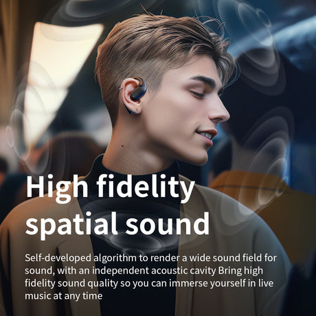 Business Sports Single Side Bluetooth Earphones New Car Mounted Bluetooth Earphones Wireless No In Ear Long Battery Life - V.I.P Digital Presence