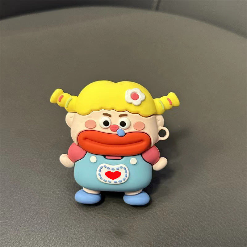 AirPods 5th generation silicone wireless Bluetooth earphone protective case suitable for Apple Pro 2nd generation cute box - V.I.P Digital Presence