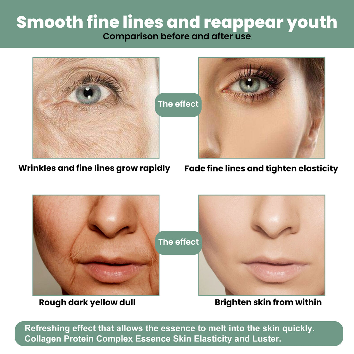 Collagen Anti-Aging Serum, Hydrates Reduces Fine Lines And Firming Skin Care Essence - V.I.P Digital Presence