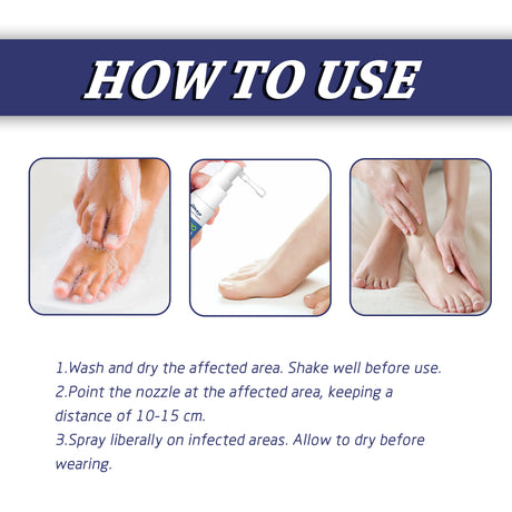Debacteria Foot Spray, Deodorant Repair Foot Itchy Dry Peeling Moisturizing Foot Spray - V.I.P Digital Presence