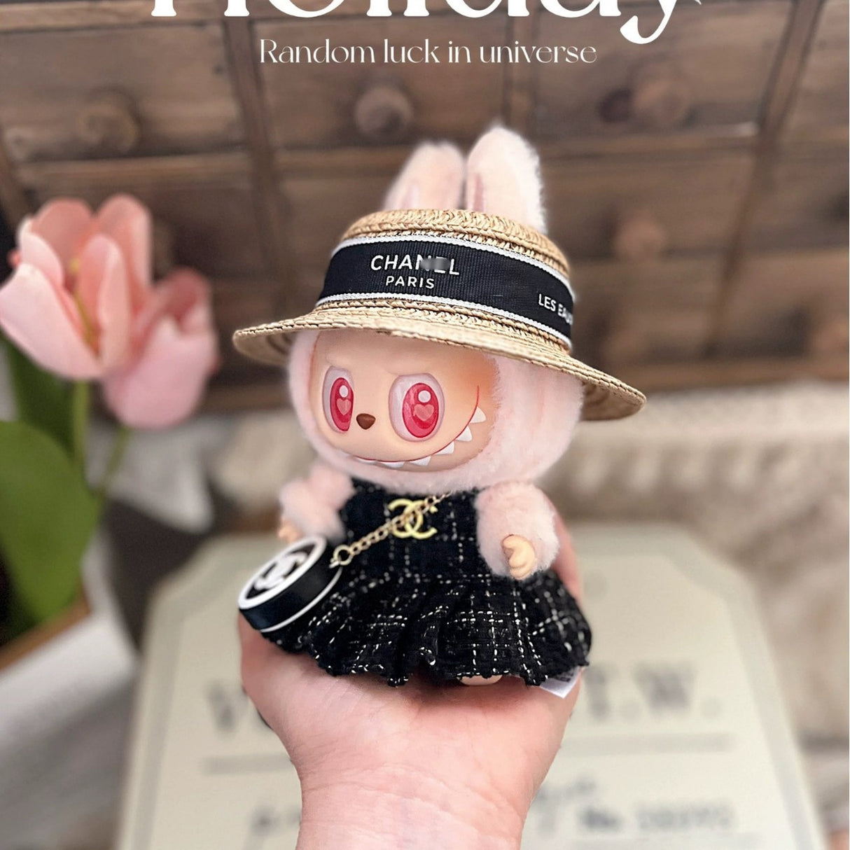 Accesorios de ropa compatibles con muñecas Labubu Mario Mushroom Princess Cute