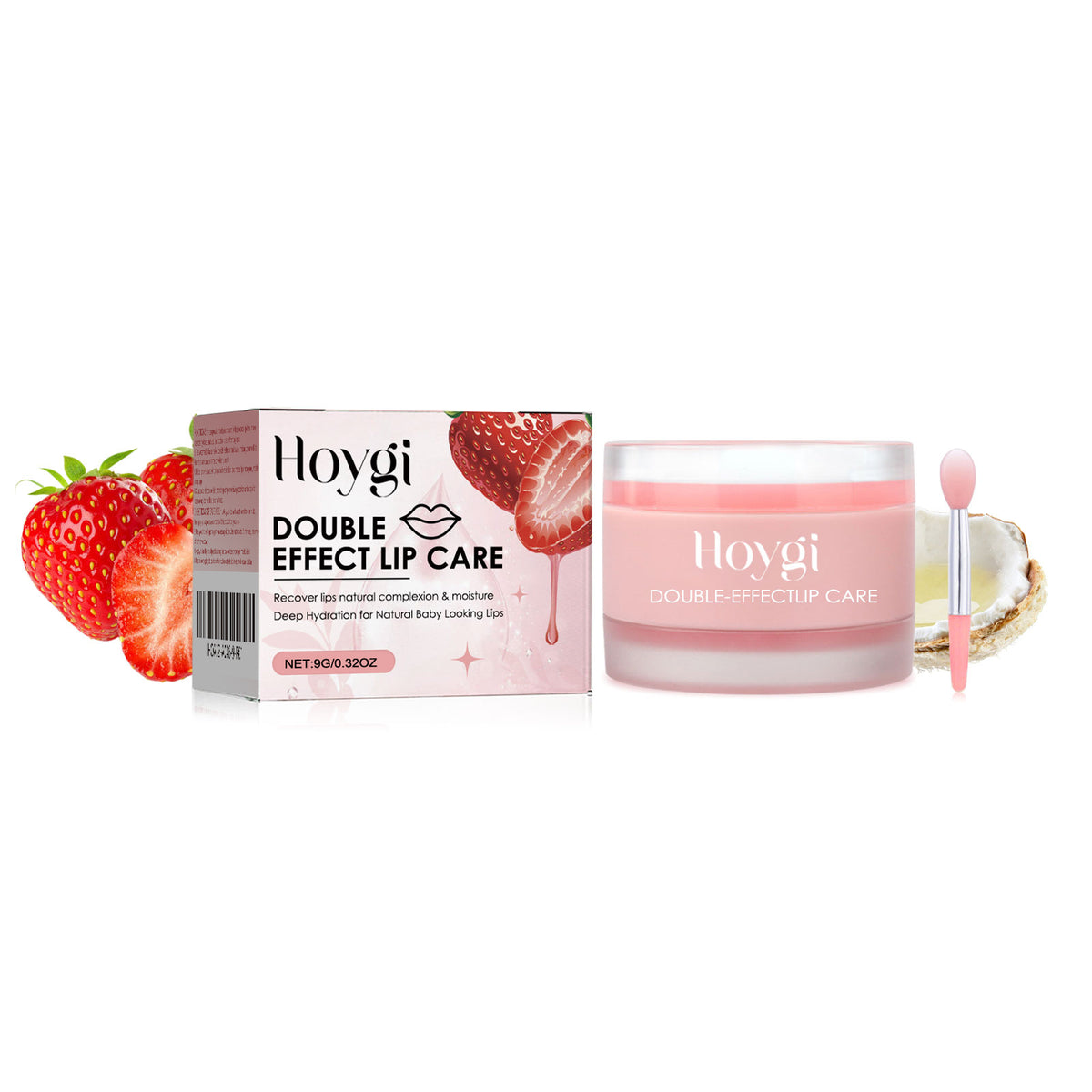 Double Effect Moisturizing Lip Balm, Moisturizing Lips, Preventing Dry Cracking, Removing Dead Skin, Moisturizing, Protecting And Fading Lip Lines