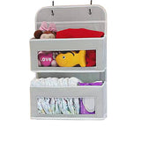 5 - Shelf Hanging Storage: Anti - Tilt, 5 large pockets. Good for bedroom, bathroom, living room (behind - door use). - V.I.P Digital Presence