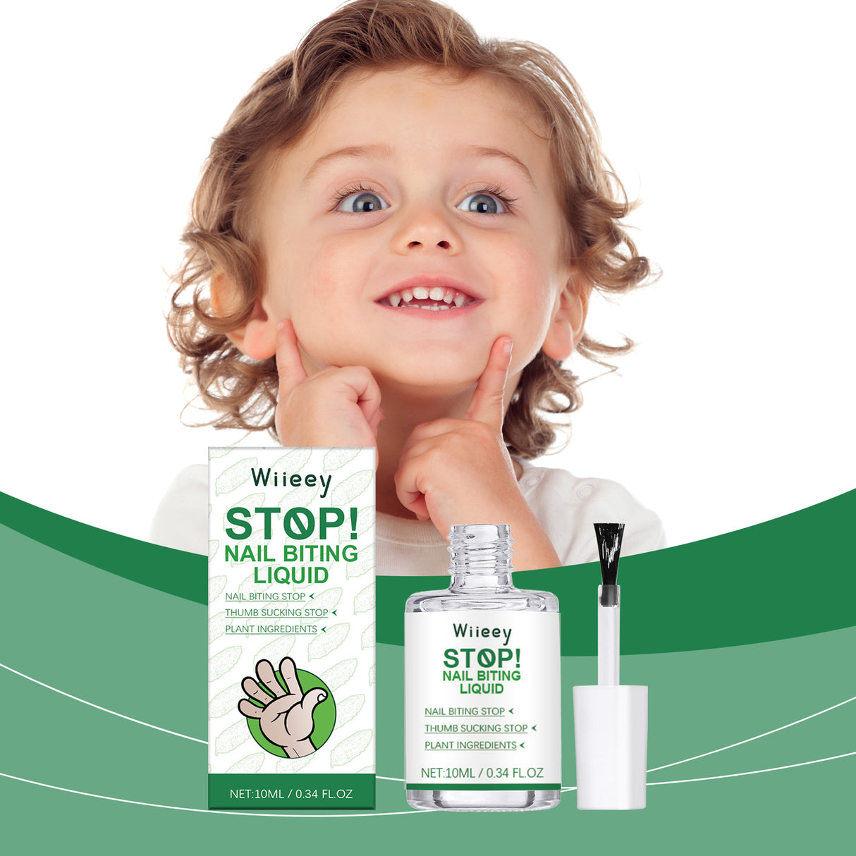Anti-Biting Nail Care Bitter Lotion Mild Ingredients For Children Eating Hand Bitters To Protect Against Nail Biting Bitter